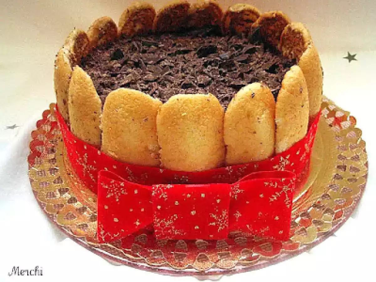 Charlota de chocolate y café - foto 3