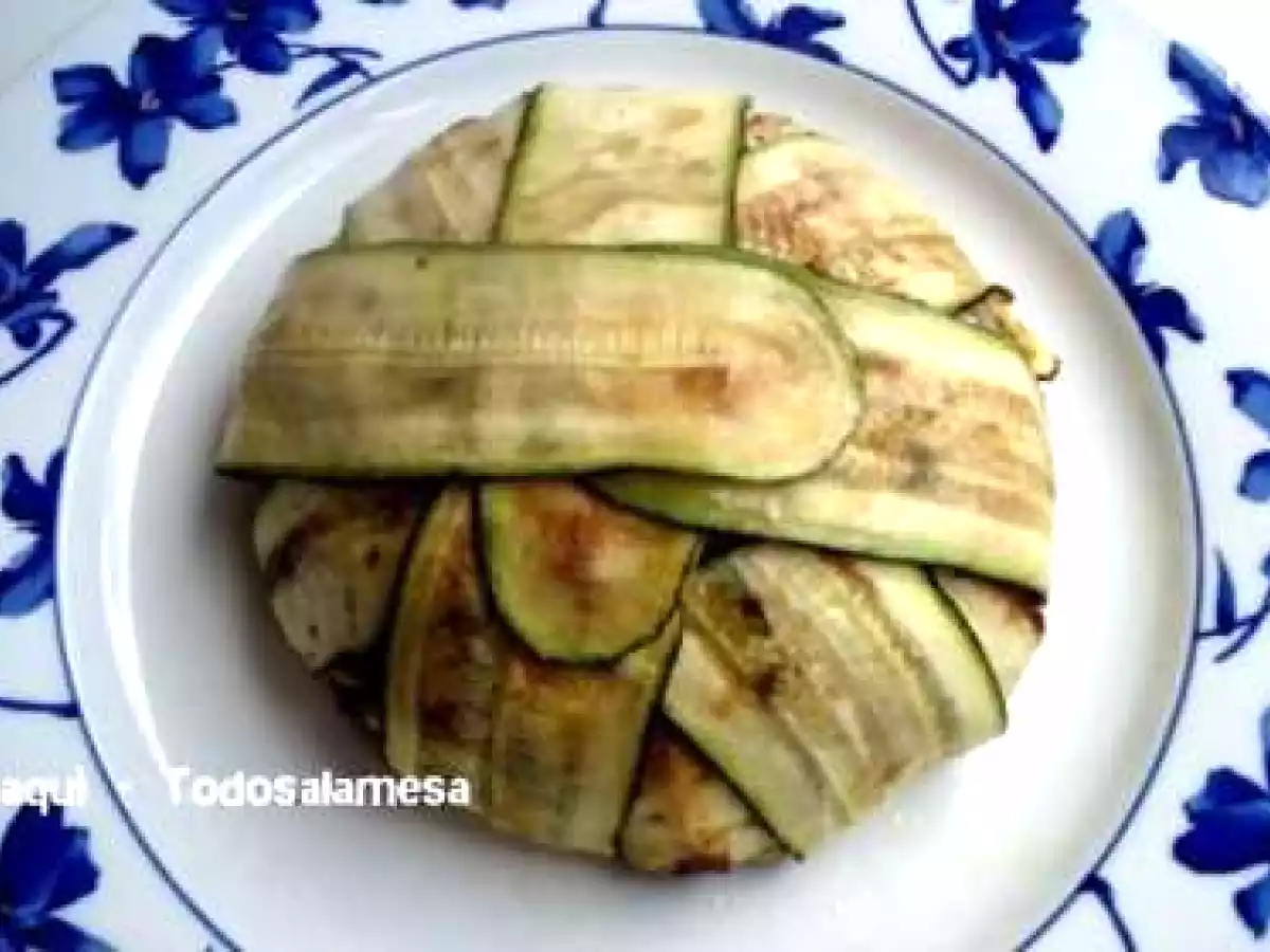 CHARLOTA DE GULAS Y CALABACIN