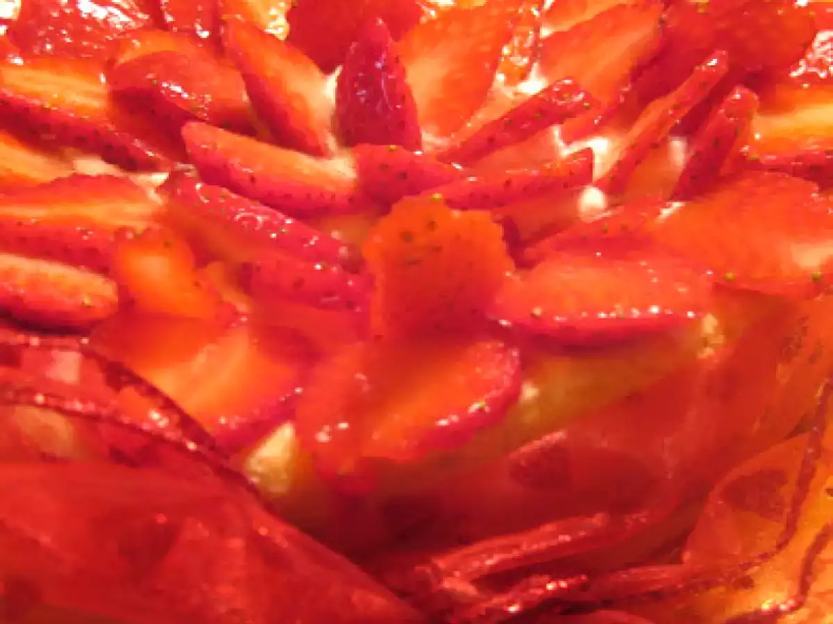 CHARLOTTA MOUSSE DE FRESAS