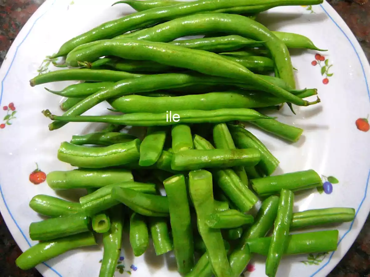 Chaucha frita (judias verdes, ejotes, vainitas) o a la romana - foto 2