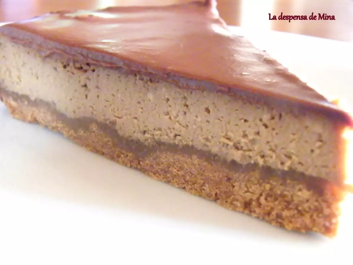Cheesecake de café y chocolate - foto 2