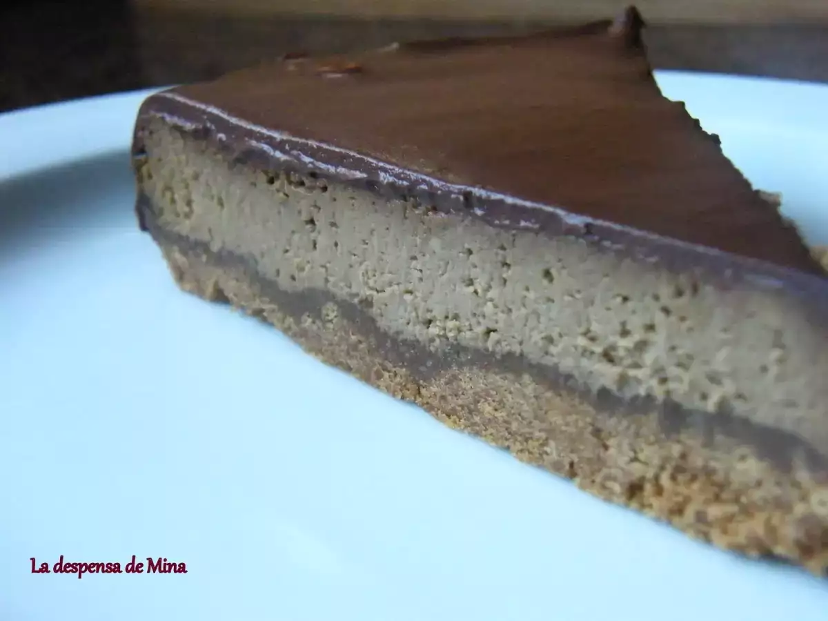 Cheesecake de café y chocolate - foto 3