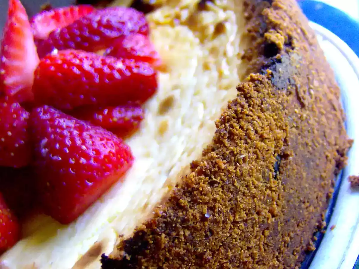 Cheesecake de limón horneado