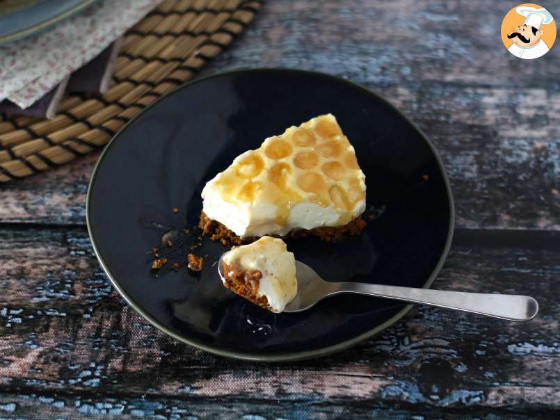 Cheesecake de limón y miel (sin cocción), foto 4