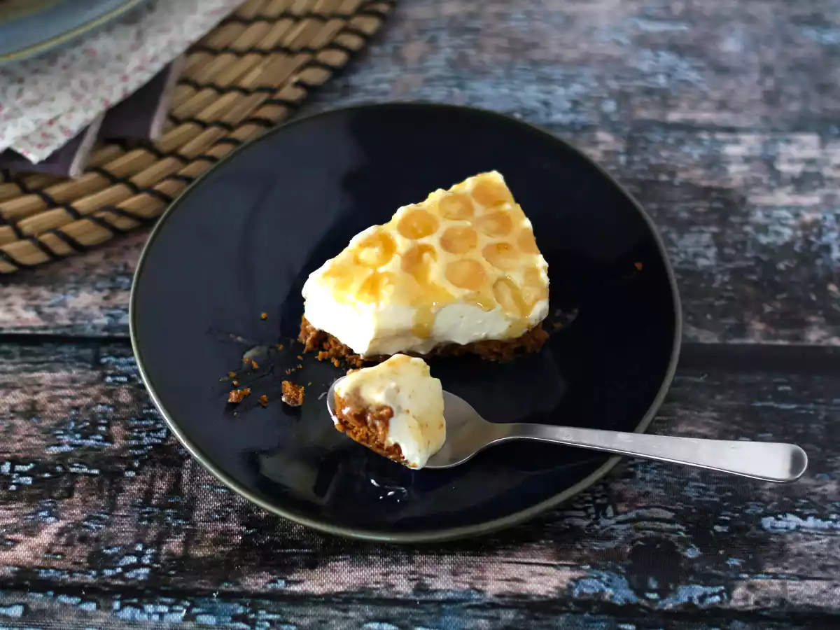 Cheesecake de limón y miel (sin cocción) - foto 4