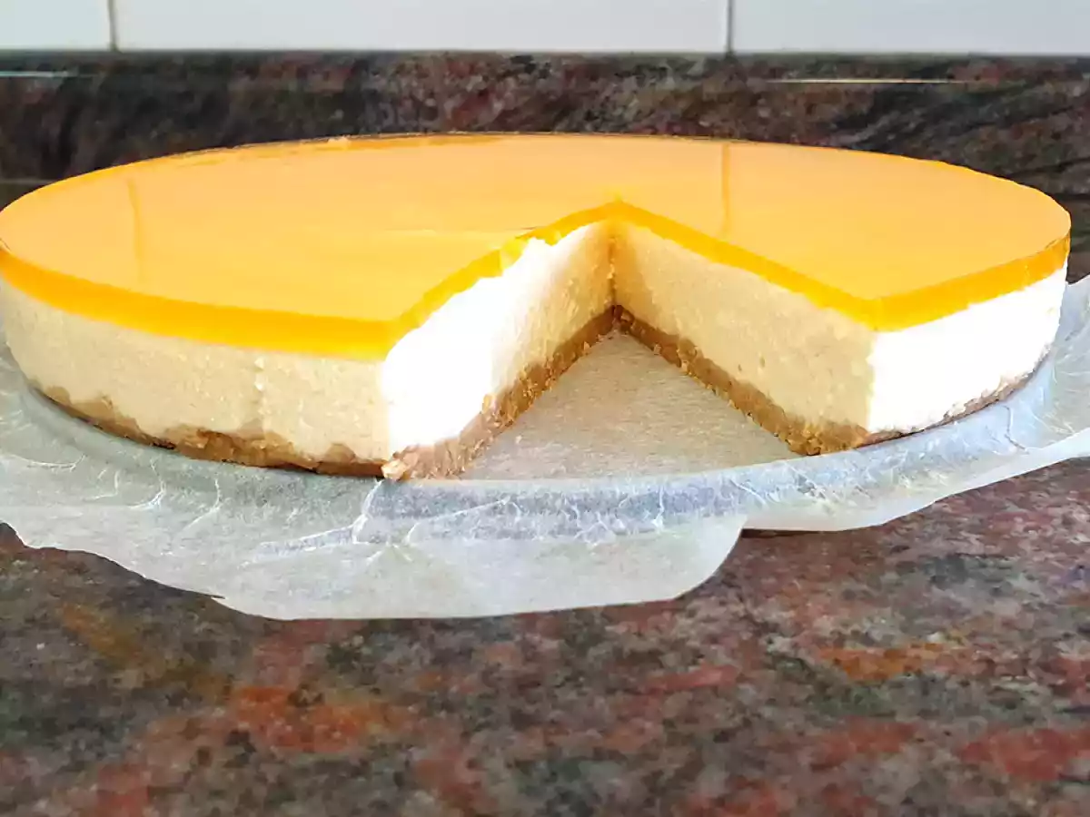 Cheesecake de mango
