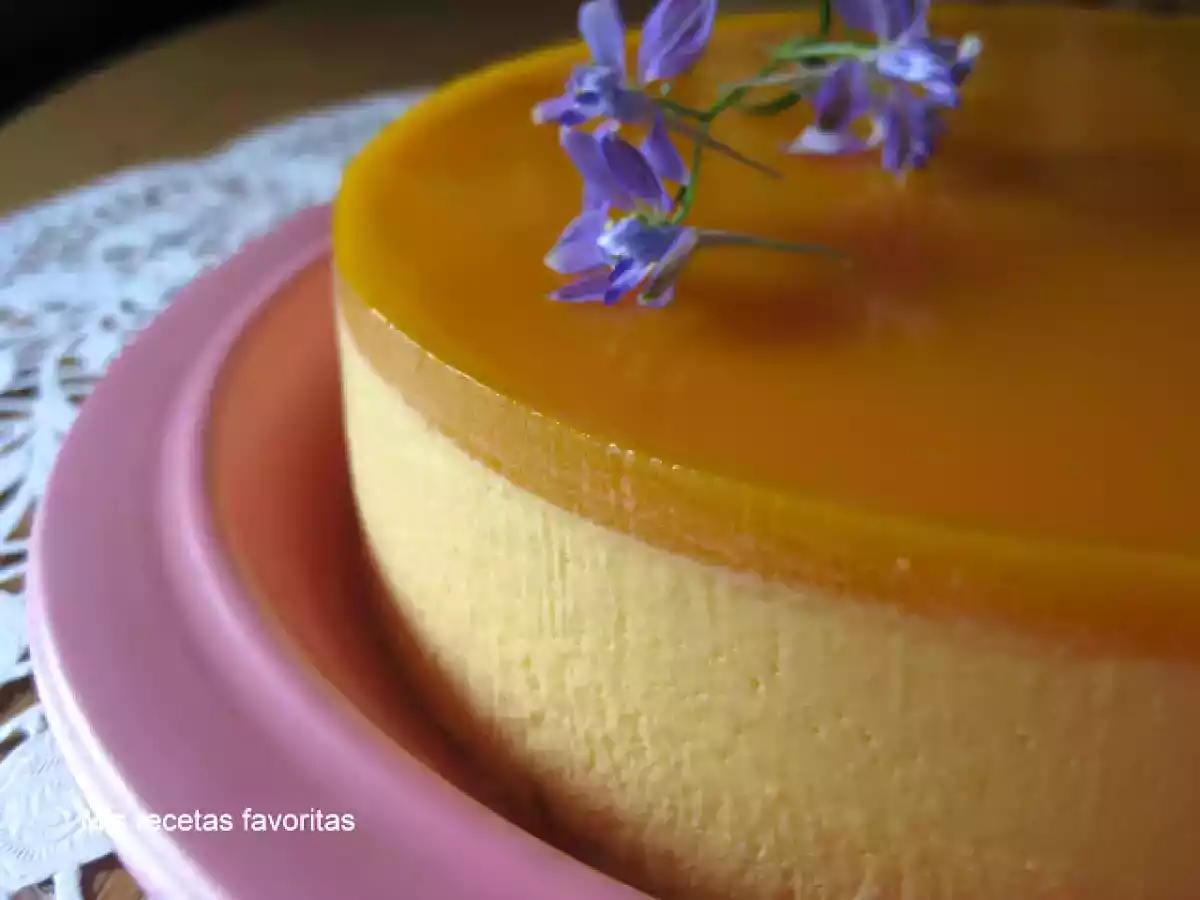 Cheesecake de mango (tarta de queso y mango)
