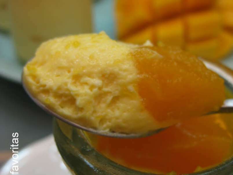 Cheesecake de mango (tarta de queso y mango), foto 8