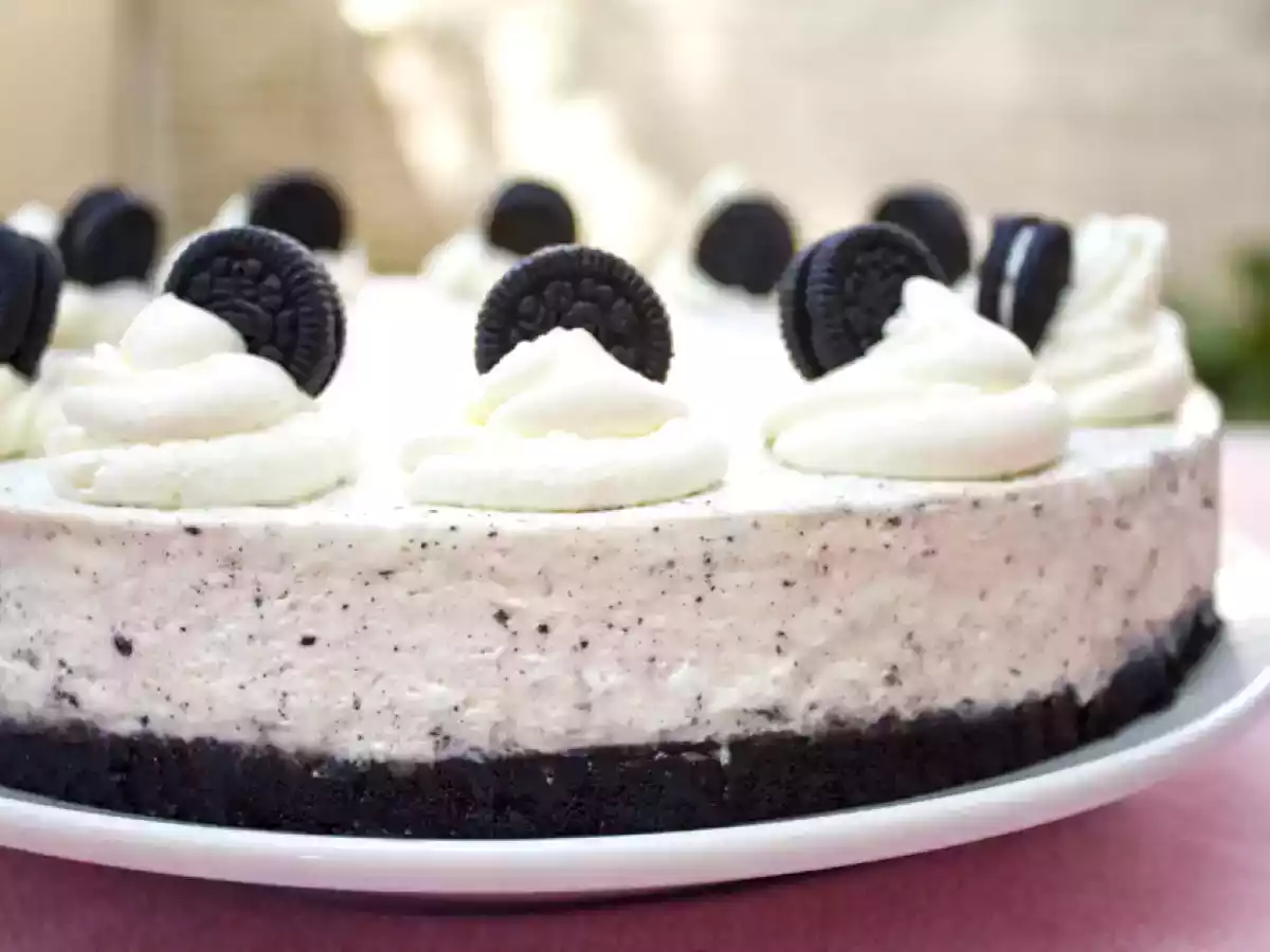 Cheesecake de Oreo