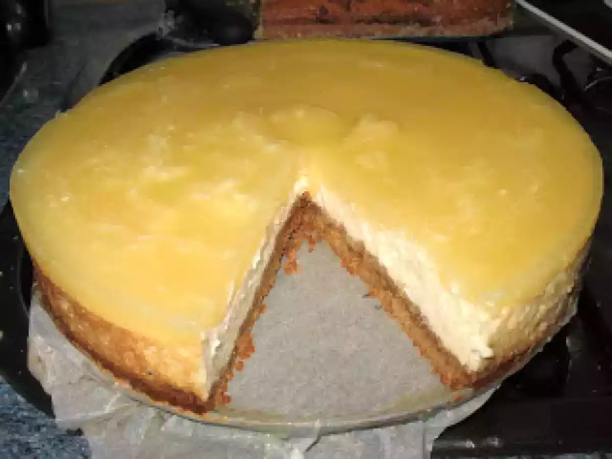 Cheesecake de piña