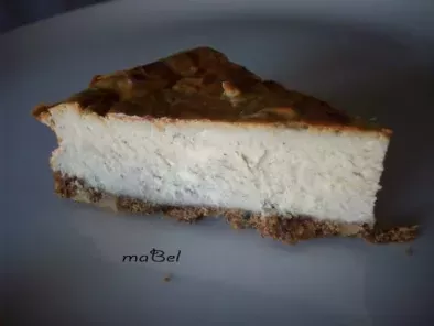 Cheesecake de roquefort o queso azul ( y un truco)