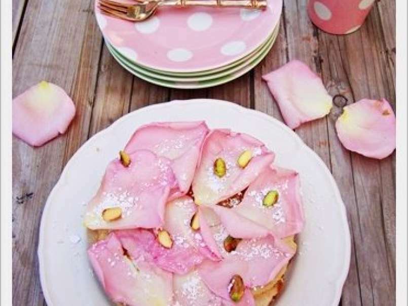 Cheesecake de rosa y pistacho - foto 4