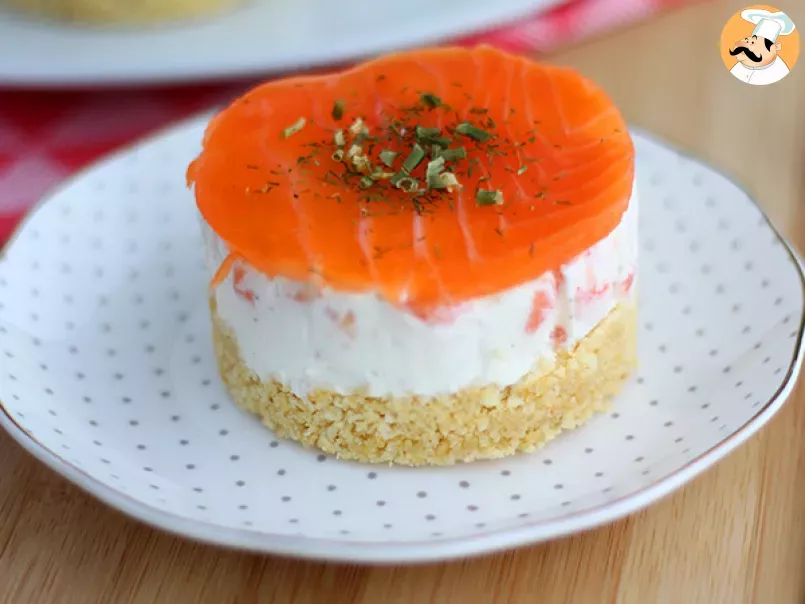 Cheesecake salado de salmón - foto 3