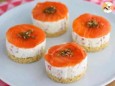 Cheesecake salado de salmón - foto 2