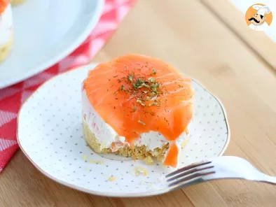 Cheesecake salado de salmón - foto 4
