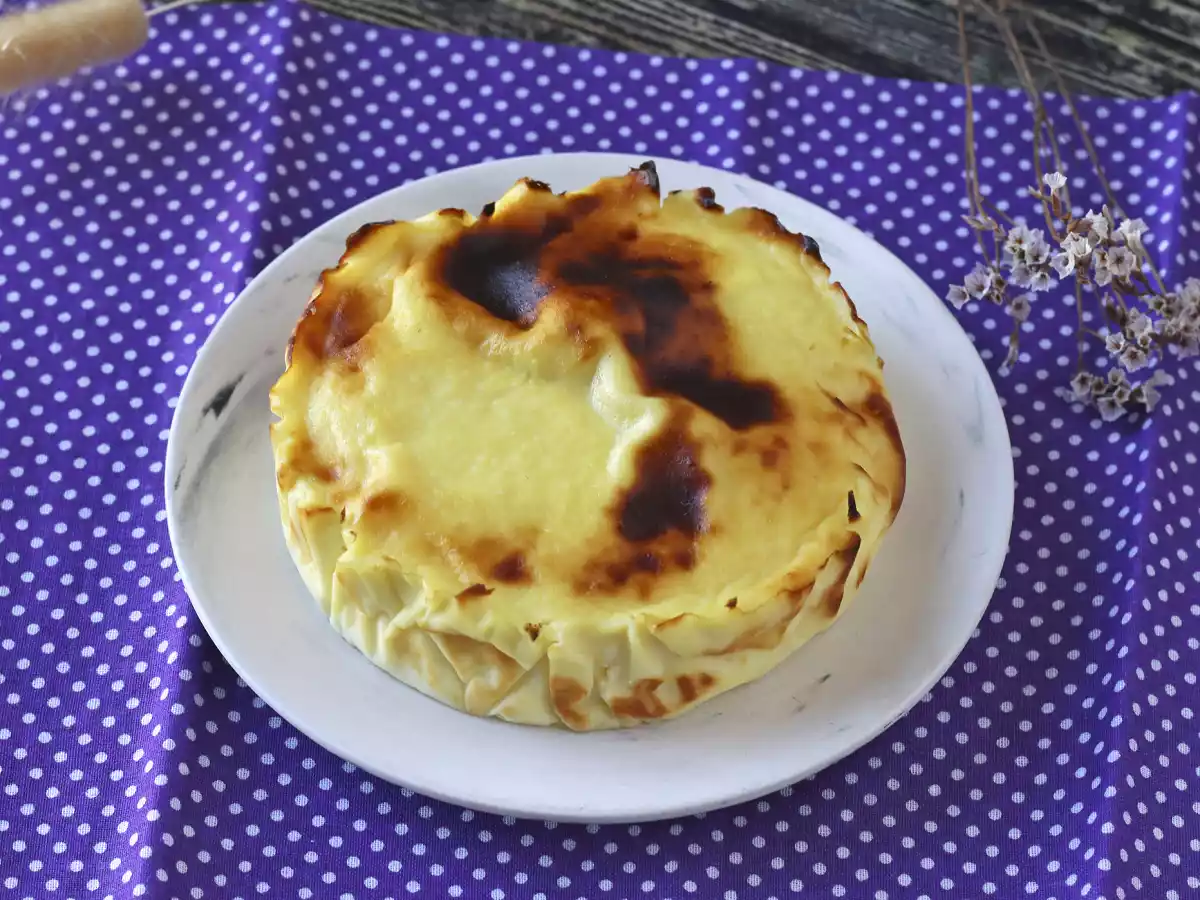 Cheesecake saludable en freidora de aire - foto 5