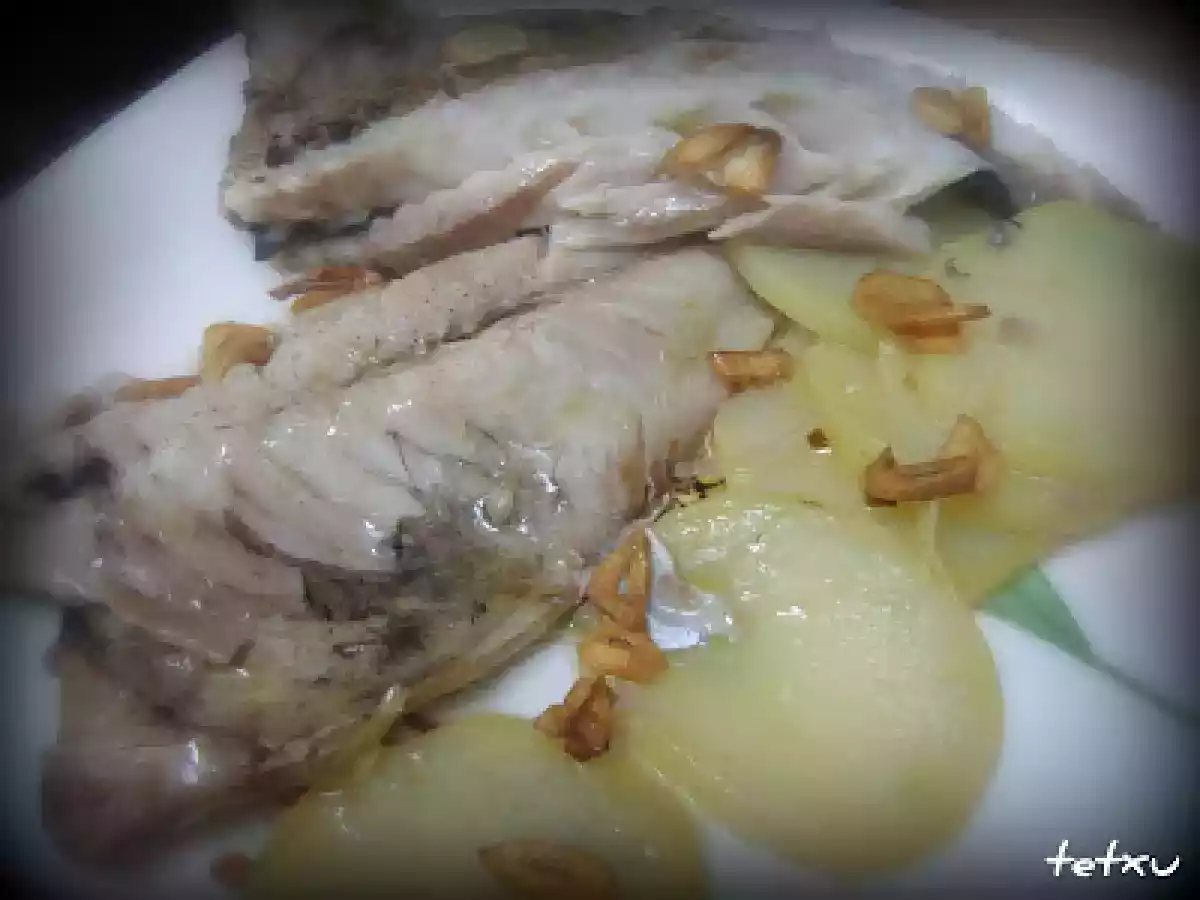 Chicharro al Horno con Patatas - foto 2