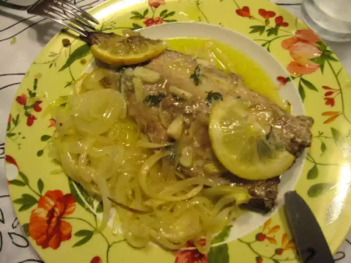 Chicharro (o jurel) al horno al estilo montañés - foto 2