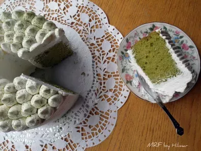 Chiffon cake de té matcha - foto 3