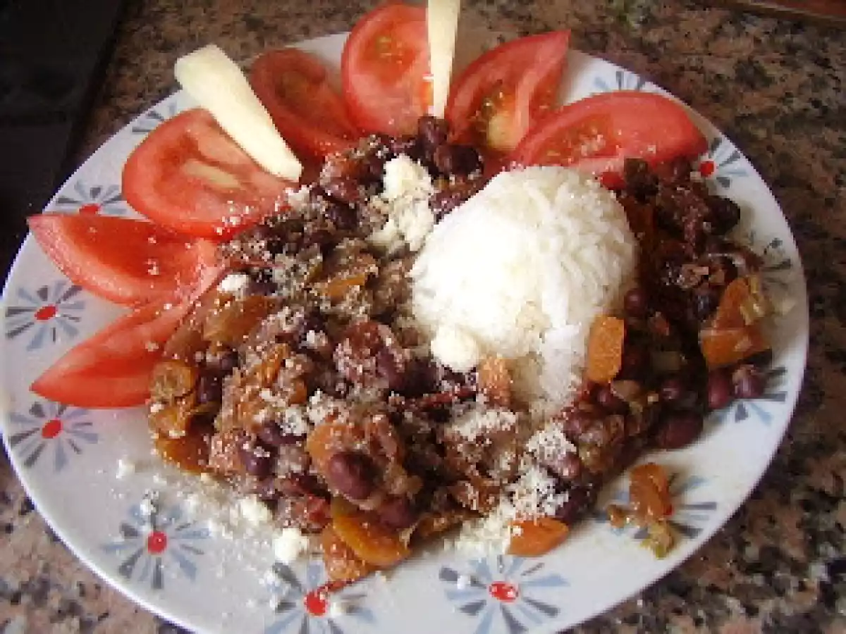 CHILI VEGETARIANO DE FRÍJOLES NEGROS EN FUSSIONCOOK