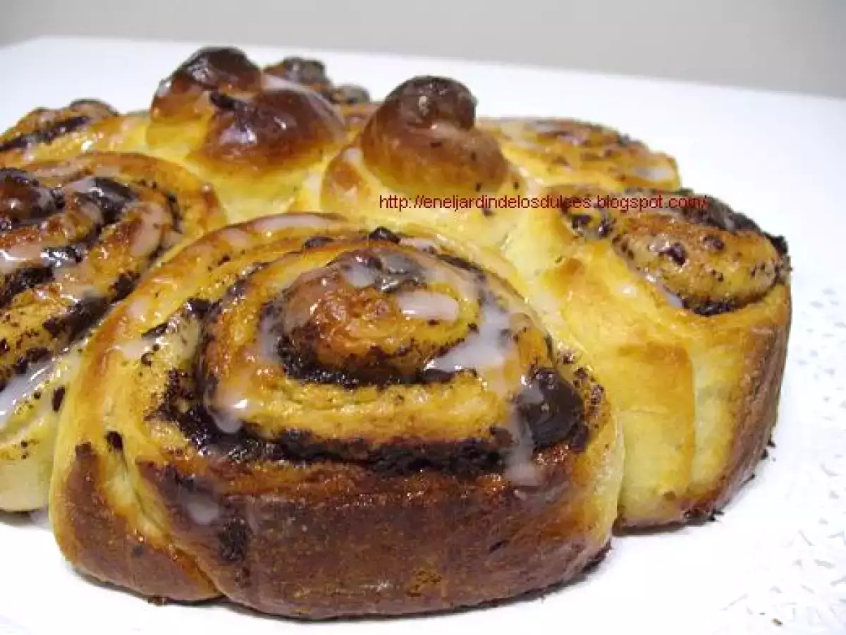 Chinois de chocolate y canela