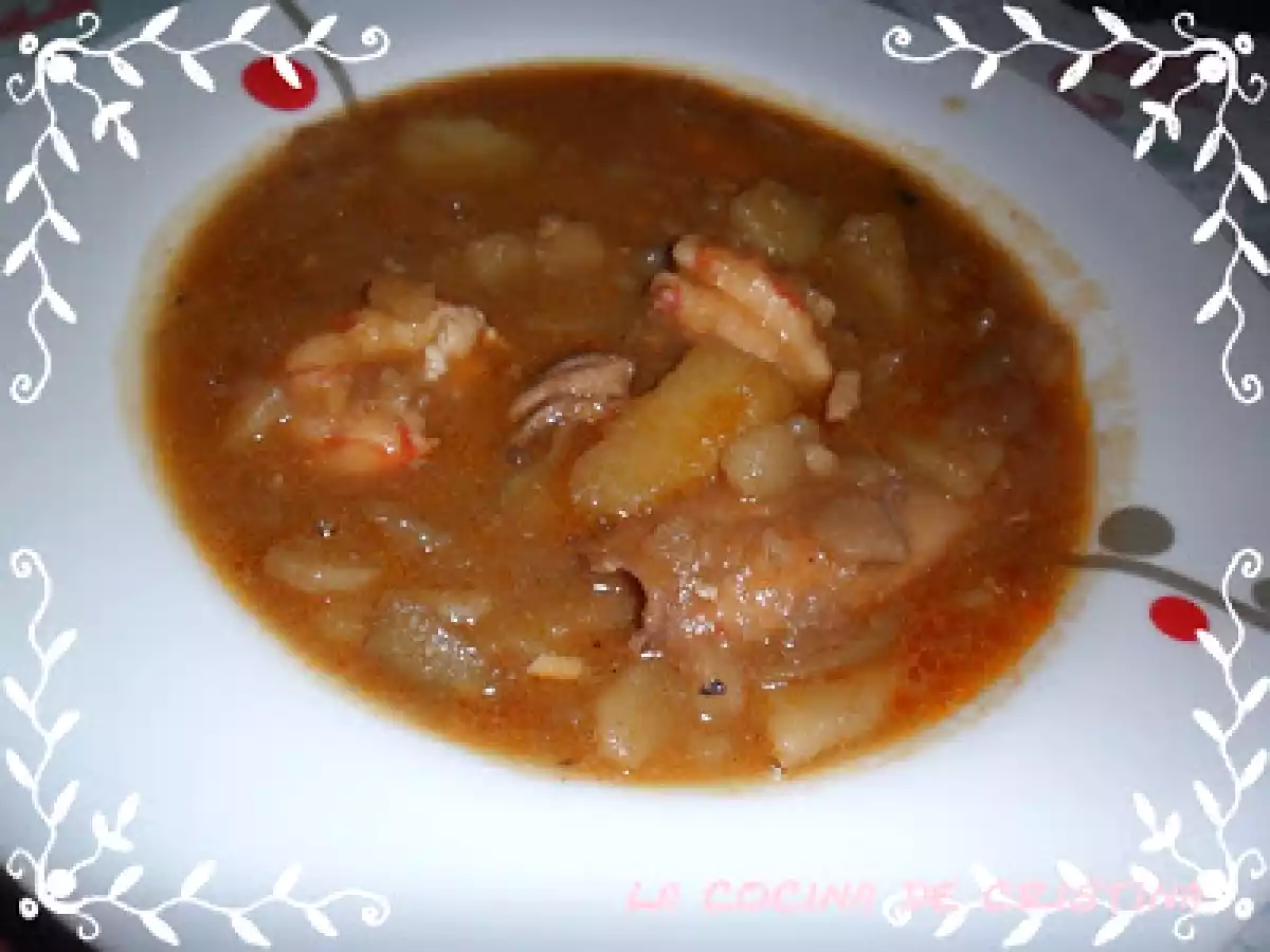 CHIPIRONES CON MARISCO