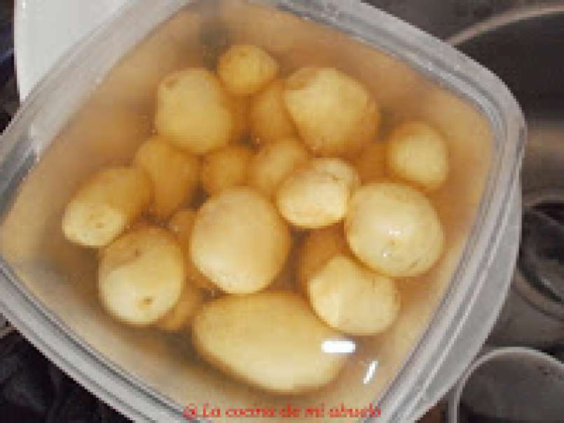 Chipirones con patatas nuevas, foto 4