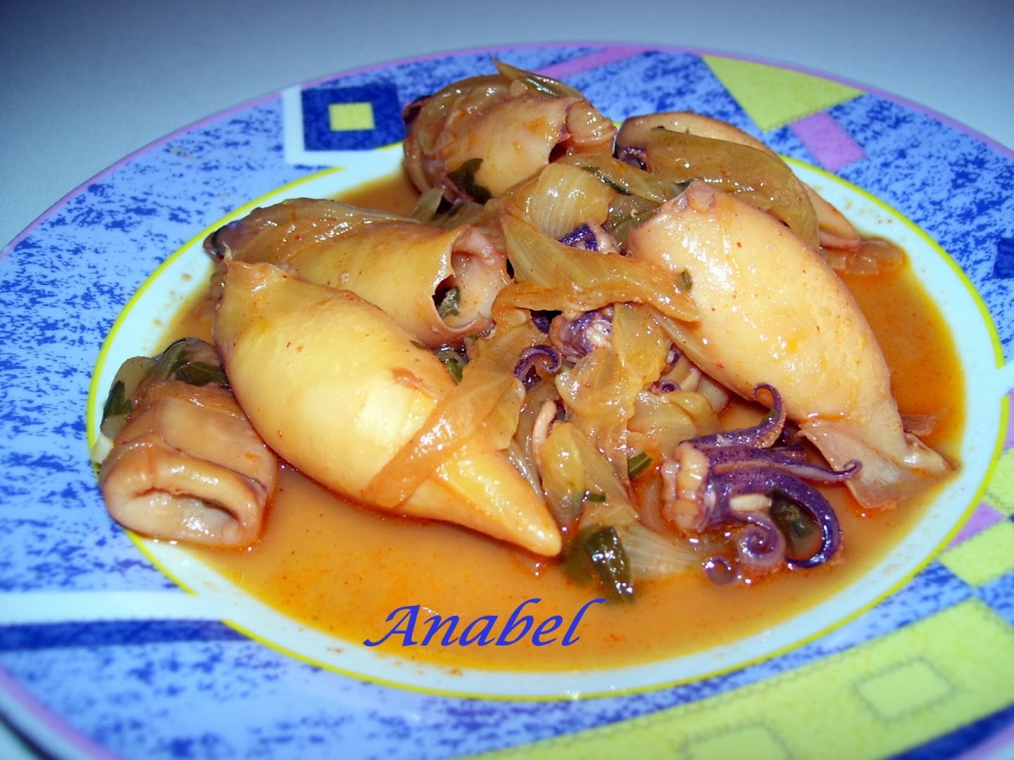 Chipirones encebollados Receta Petitchef