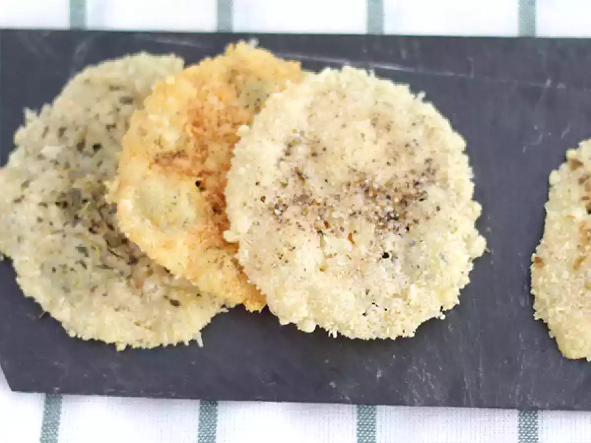 Chips de parmesano con especias - foto 3