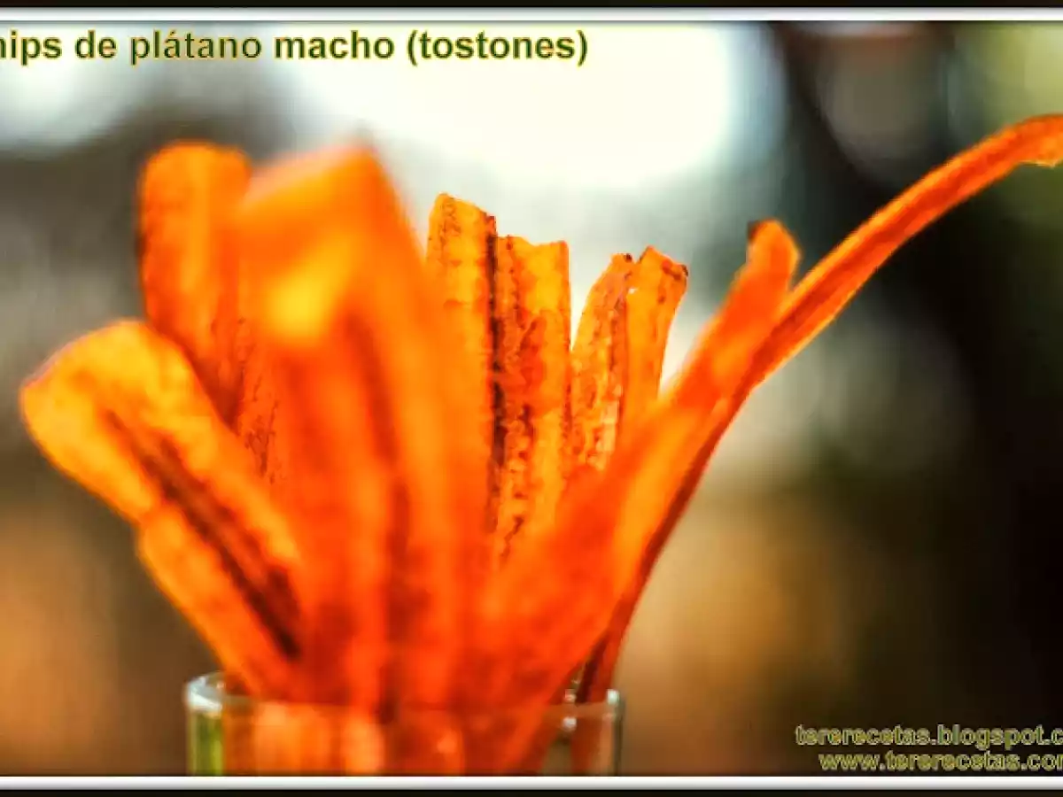 Chips de plátano macho (tostones) - foto 3