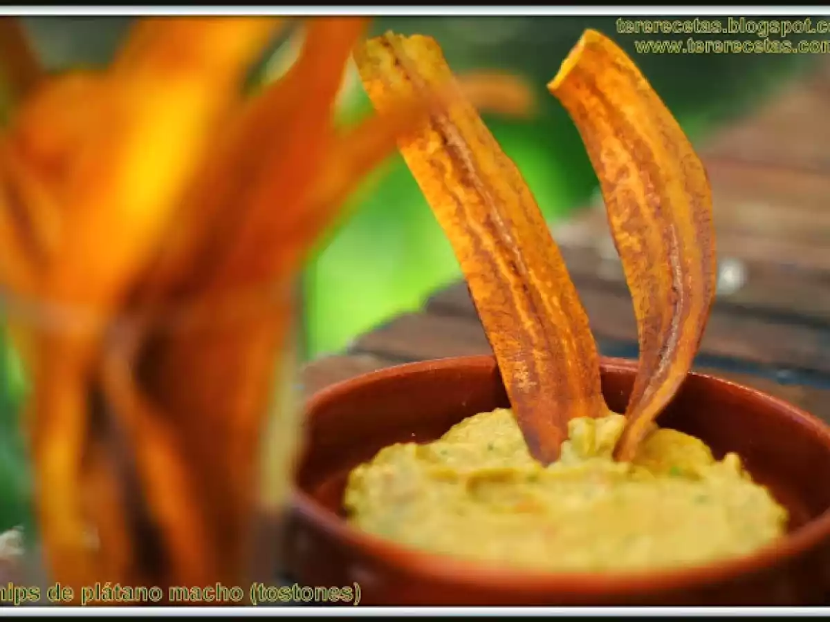 Chips de plátano macho (tostones) - foto 4
