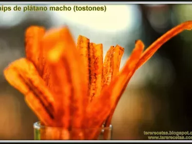 Chips de plátano macho (tostones), foto 3