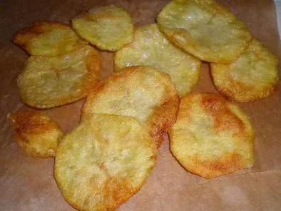 Chips sabor vinagre en microondas