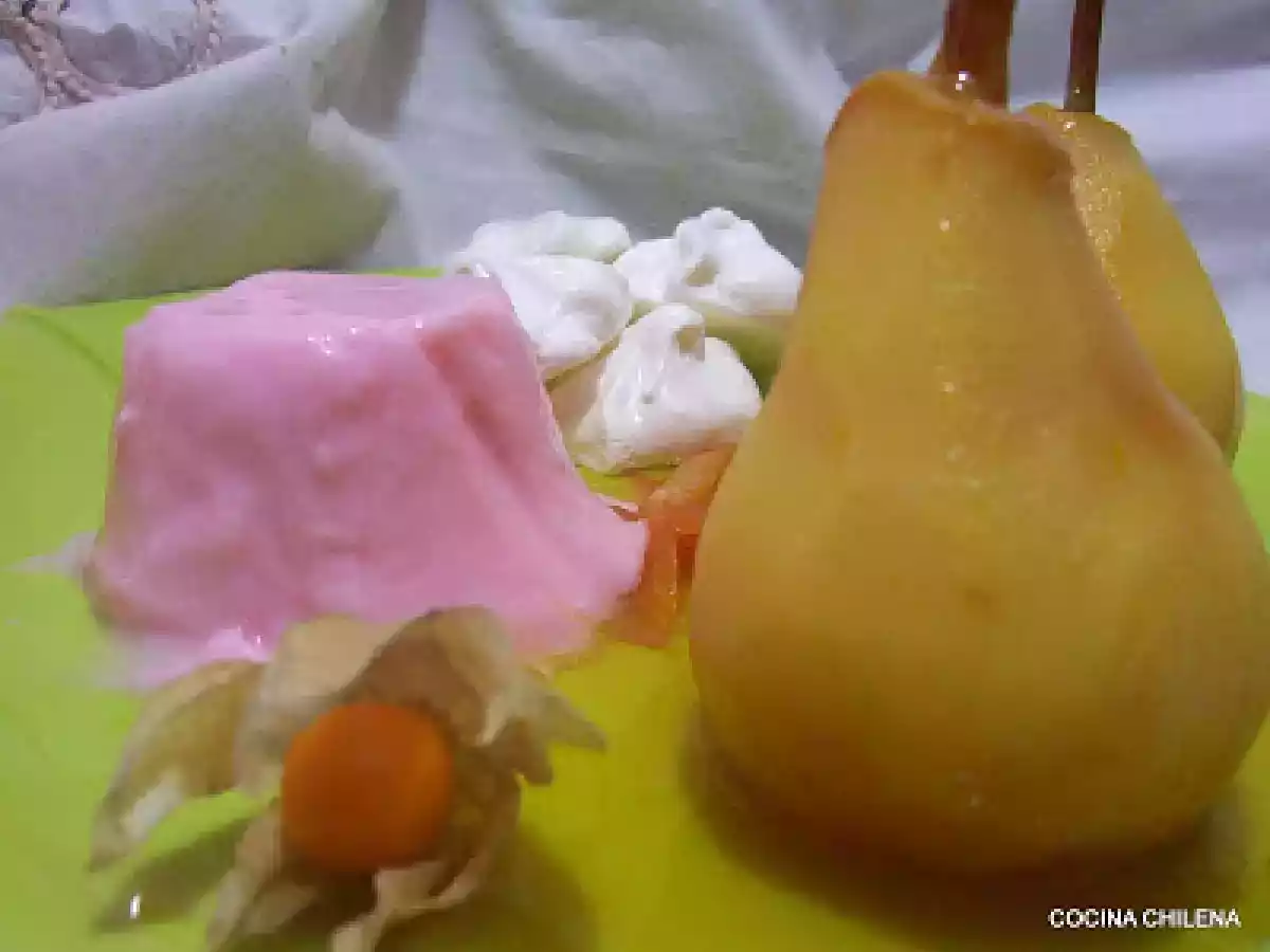 Chirimoya alegre y peras en salsa de naranjas - foto 5