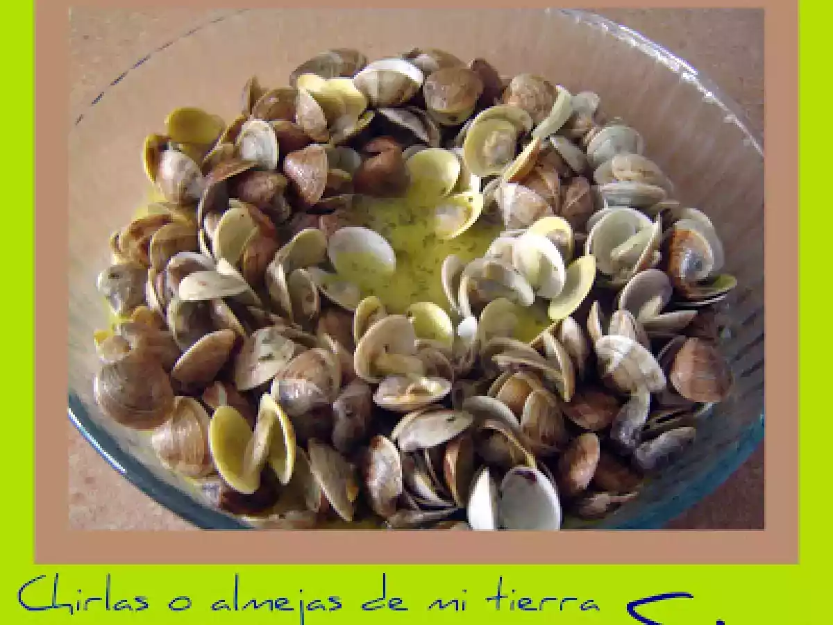 Chirla o almejas como prefiramos jejeje