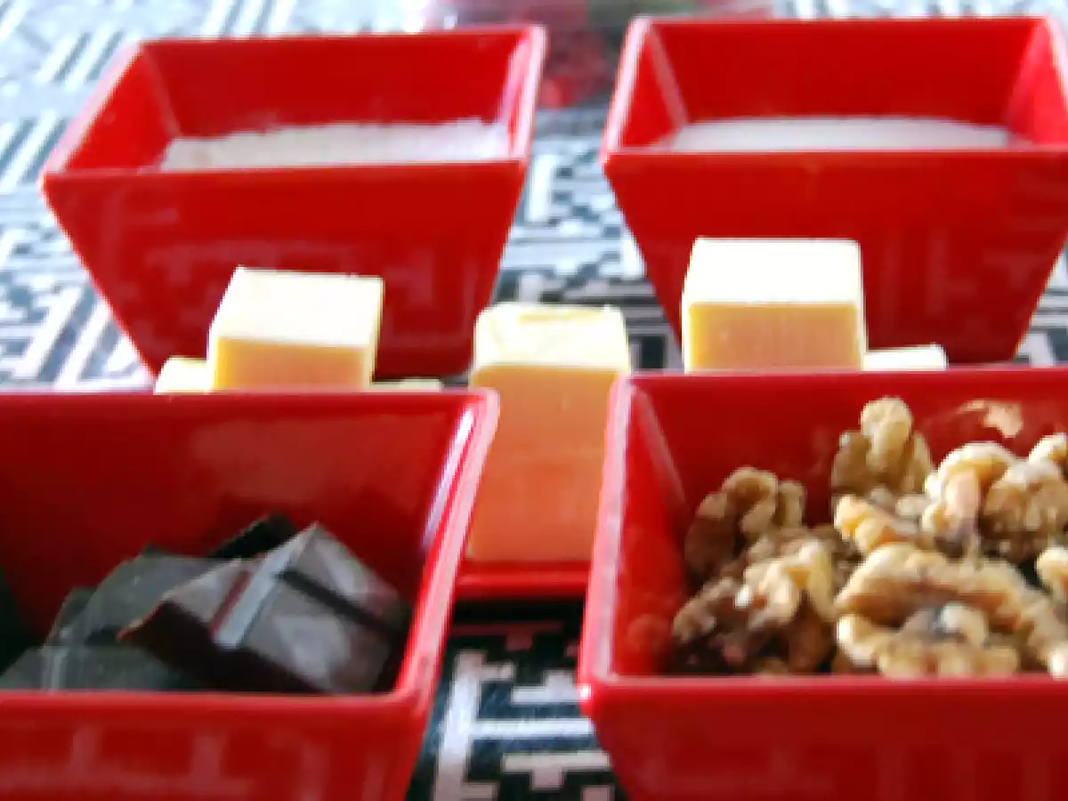 Choco-extra brownies con Coulis de fresas - foto 3