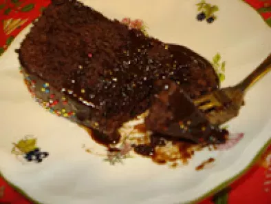CHOCOLATE BUTTERMILK CAKE (BIZCOCHO DE CHOCOLATE CON BUTTERMILK), foto 2