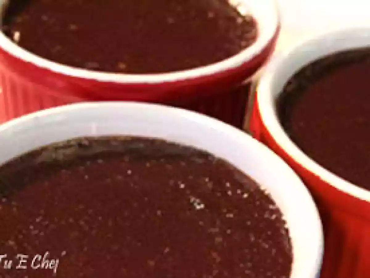 Chocolate espeso para beber