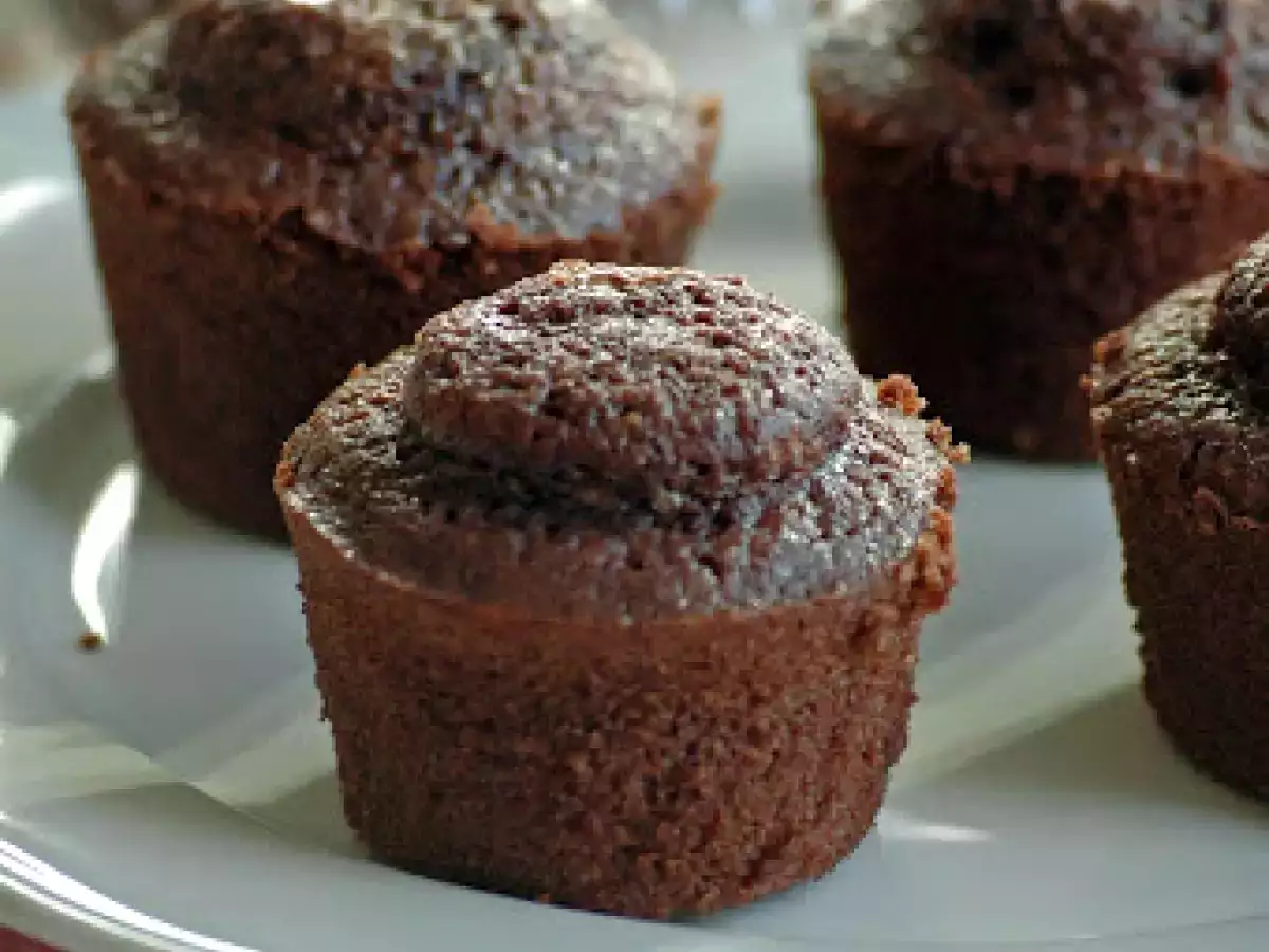 Chocolate friands de Donna Hay