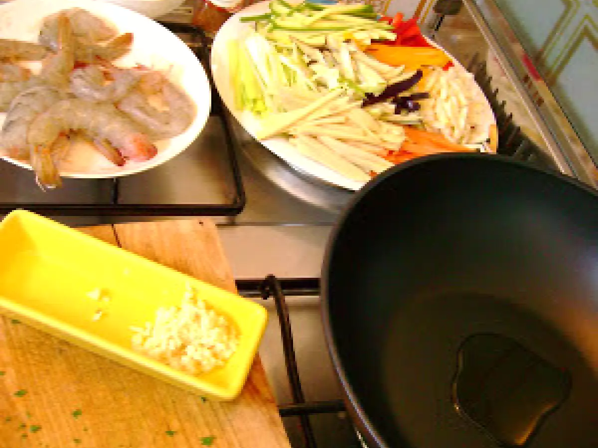 Chop Suey con Camarones.Plato Chino... Americano! - foto 5