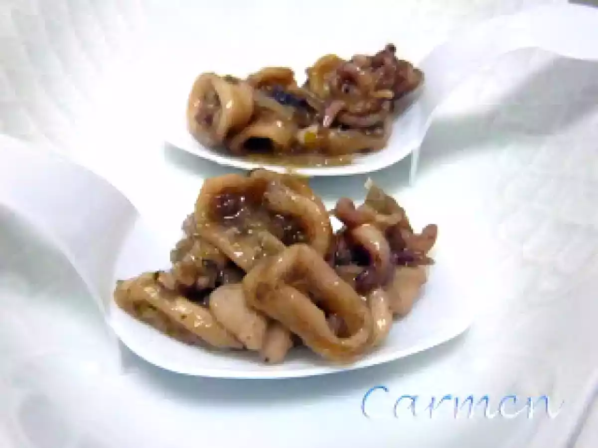 Chopitos encebollados