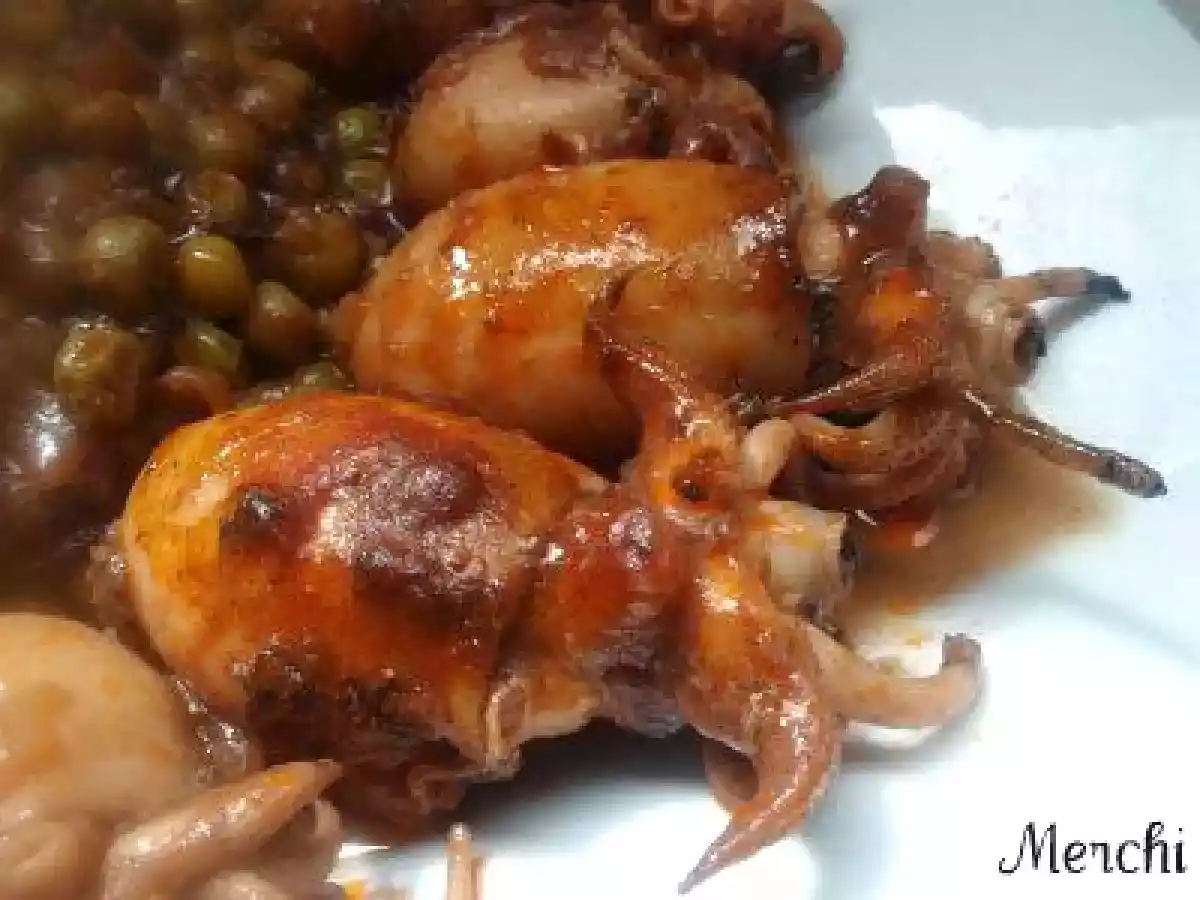 Choquitos con salsa de tomate