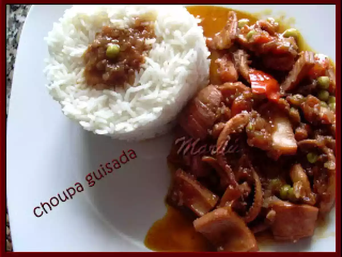 CHOUPA (POTA) GUISADA