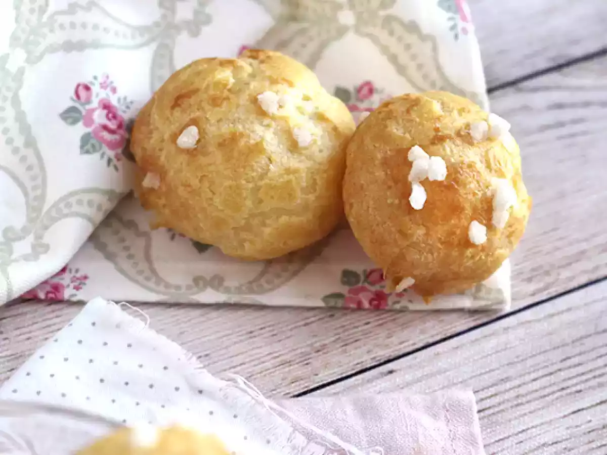 Chouquettes, choux con azúcar perlado - foto 3