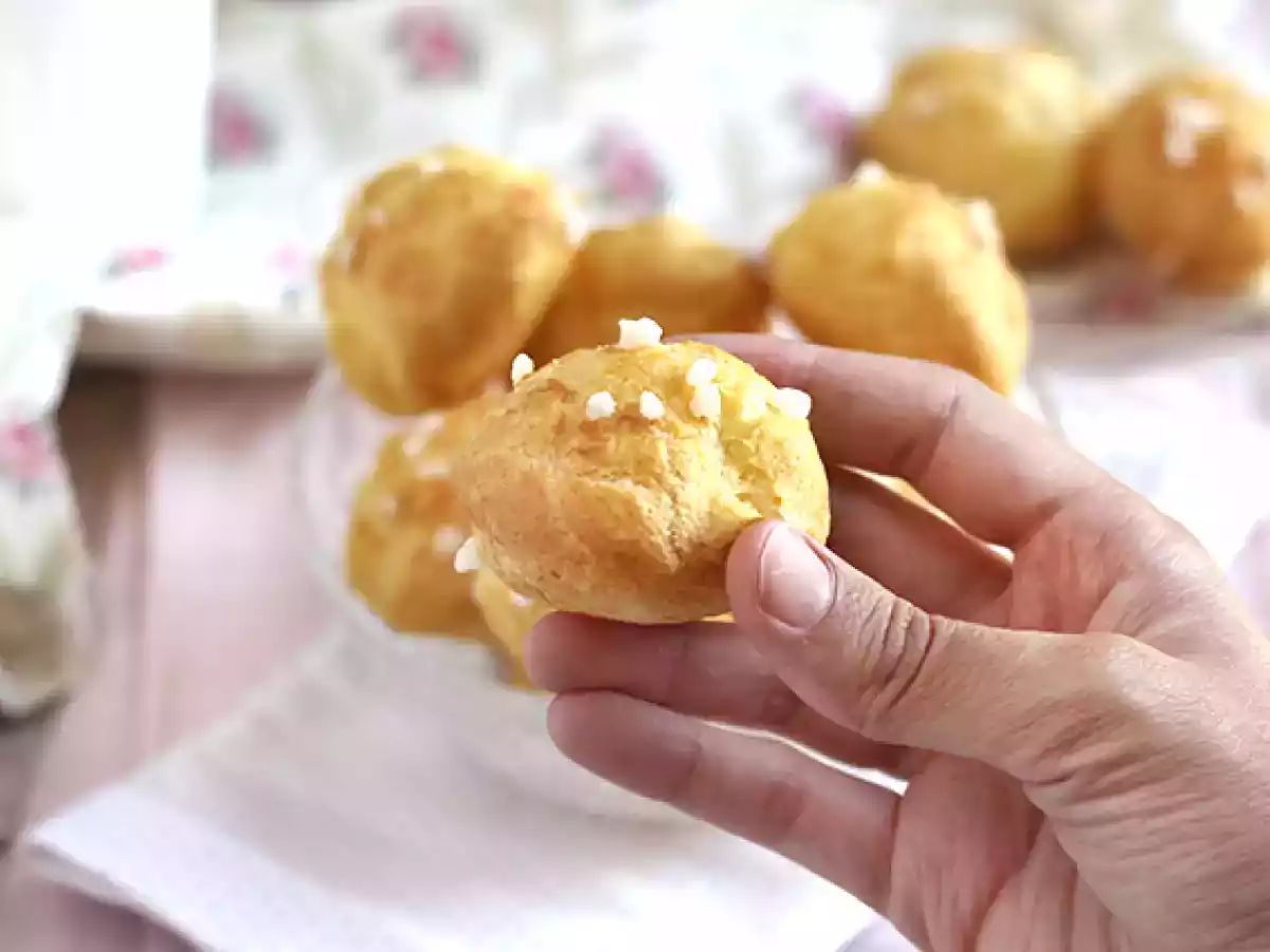 Chouquettes, choux con azúcar perlado - foto 4