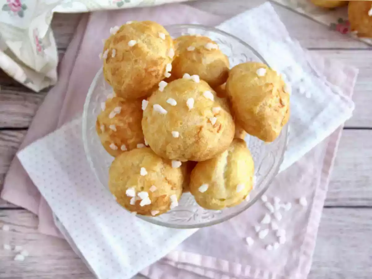 Chouquettes, choux con azúcar perlado - foto 5