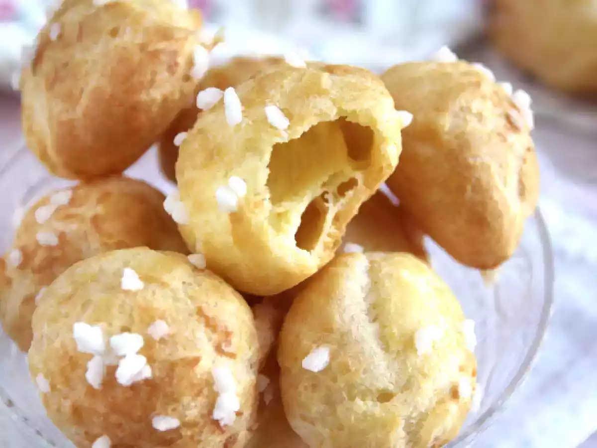 Chouquettes, choux con azúcar perlado - foto 6