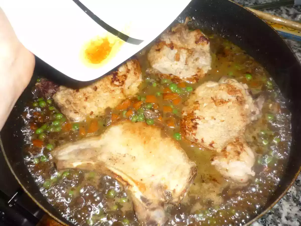 Chuletas a la Jardinera con Cerveza Negra - foto 2