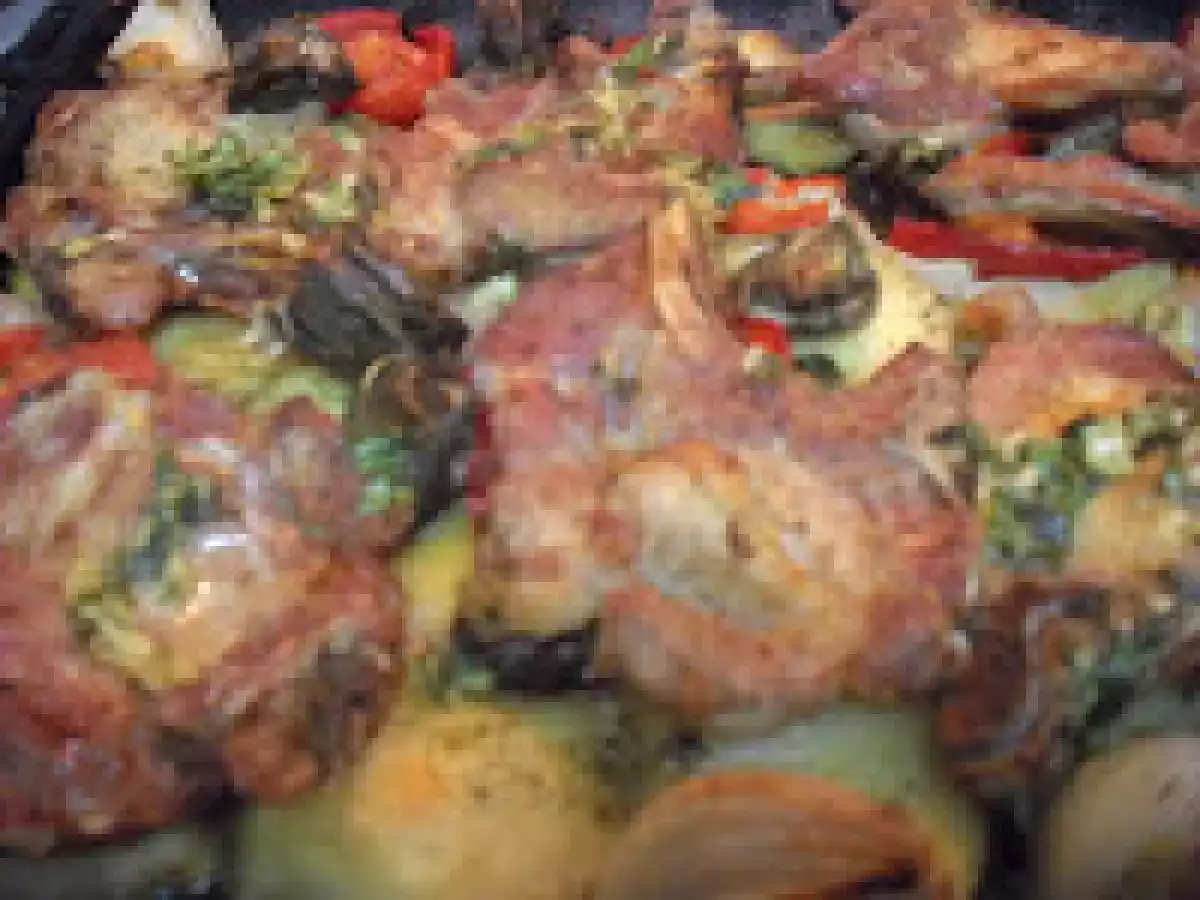 CHULETAS DE CERDO AL HORNO - foto 2