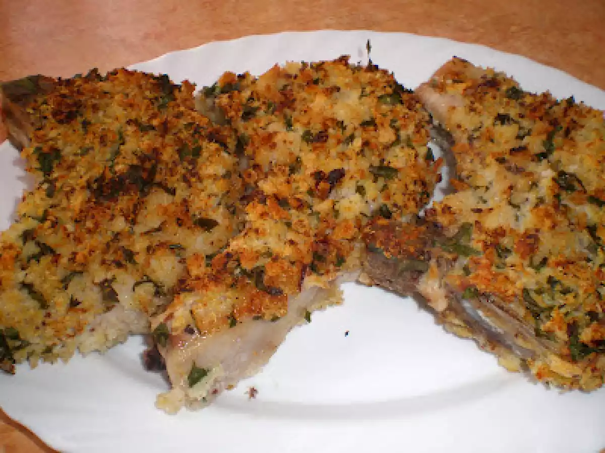 CHULETAS DE CERDO CRUJIENTES